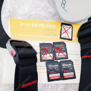 소니 v60 정품 메모리카드 128gb 새제품급 픽디자인 슬라이드 라이트 블랙
