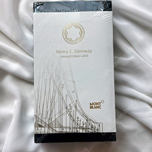 몽블랑 후원자 시리즈 헨리 E. 스타인웨이(Henry E. Steinway) 4810 M 만년필 팝니다.