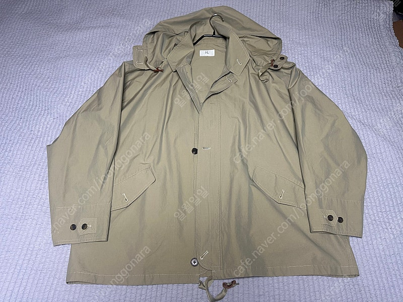 헤릴 25SS Weathercloth Wind Jacket 베이지 2 이미지
