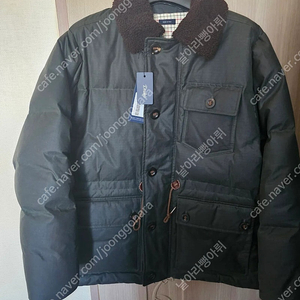 드레익스 익스페디션 파카 패딩 42 사이즈 새제품 drake's Sage Shearling Collar Expedition Parka