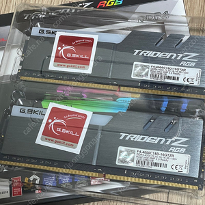 지스킬 트라이던트Z 4000 CL15 16GB 고수율램