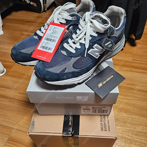 뉴발란스 993 네이비 285 새제품 판매