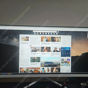 한성 40인치 와이드 모니터 팝니다