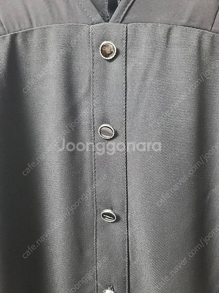 새상품)블라우스 블랙 롱 원피스--2