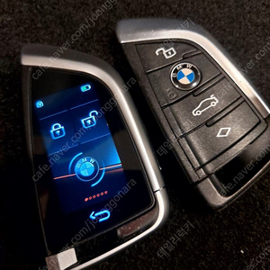 BMW 전차종 모든연식 자동차키를 최신 G바디 칼날 LCD 액정 디스플레이키로 업그레이드 이식 개조 가성비 좋은 비상용 스페어키 예비키 여분키로 추가 제작