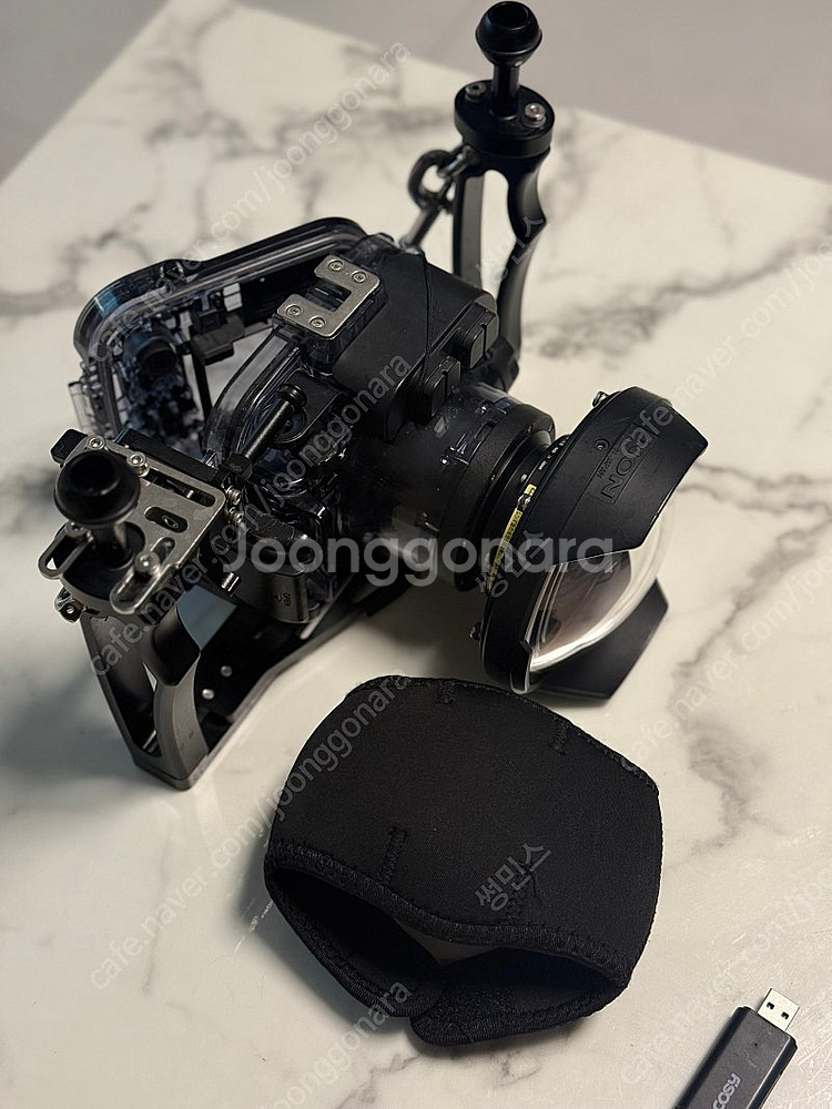 rx100m5 수중카메라 하우징 + 이논렌즈 판매합니다--4
