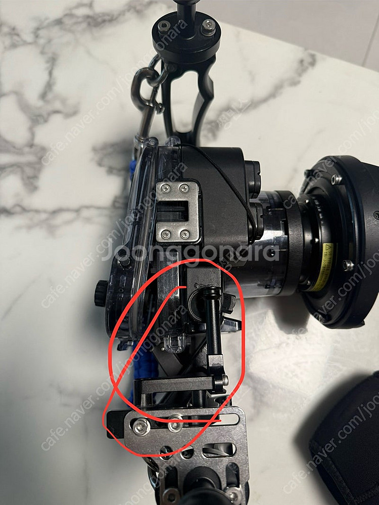rx100m5 수중카메라 하우징 + 이논렌즈 판매합니다--6