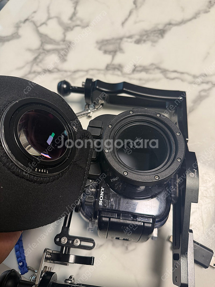 rx100m5 수중카메라 하우징 + 이논렌즈 판매합니다--9