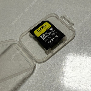 소니코리아 정품 SD카드 SF-M256T 터프 TOUGH 256GB V60 메모리 팝니다