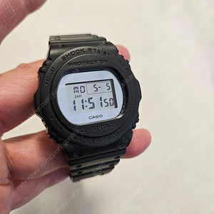 G shock 시계 Dw5700bb 팝니다