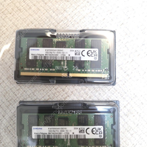 삼성 DDR4 16GB ECC 램 두장