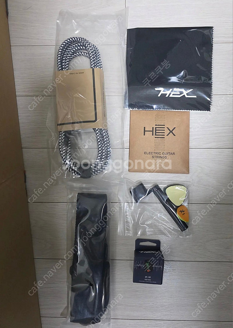 새상품 HEX 헥스 일렉기타 W300 메탈릭브론즈 - ...--6