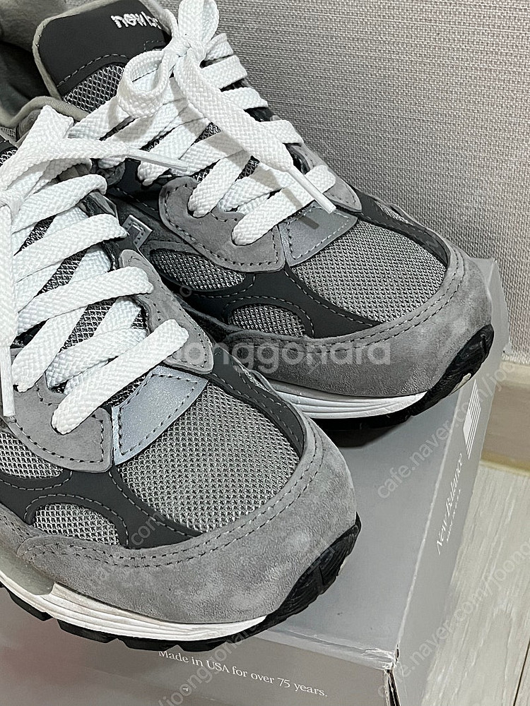 뉴발란스 992 그레이 220사이즈--3