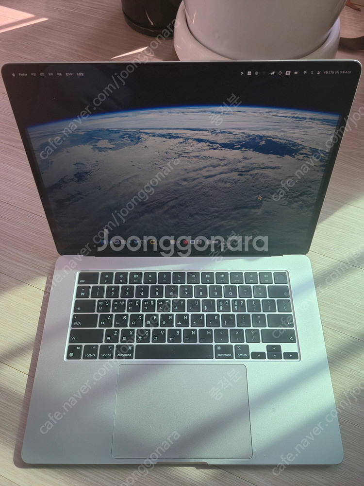 맥북에어 15 m2 모델 풀박 판매합니다.--2