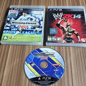 PS3 위닝일레븐 2012,2013,WWE 2K14 일괄 판매합니다(일괄)