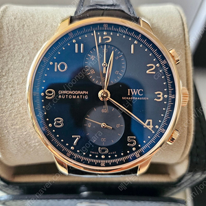 IWC 포르투기저 크로노 그래프 로골 41 IW371625