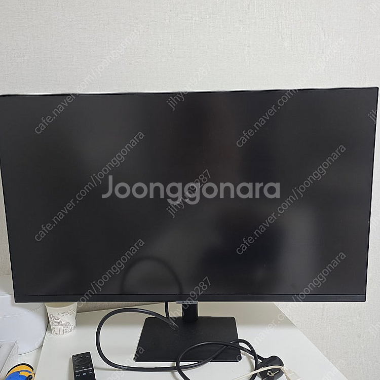 삼성 스마트 모니터 m5 블랙 32인치(상태 최상, 삼...--2