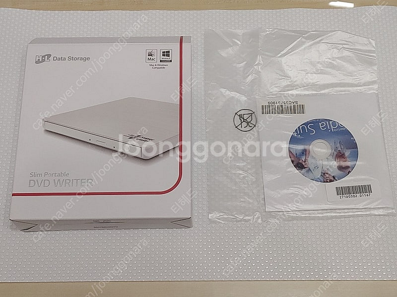 엘지히타치 슬림 외장형 DVD 라이터 (GP62NW60...--1
