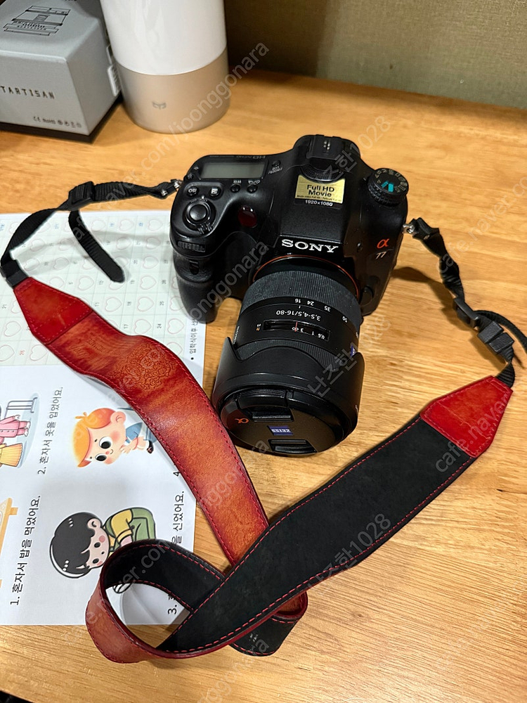 Sony a77 본체 및 칼번들 팝니다 (세로그립 별개 이미지
