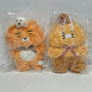 카카오프렌즈 캐빈인더포레스트 플랫퍼 인형(춘식이, 라이언)
