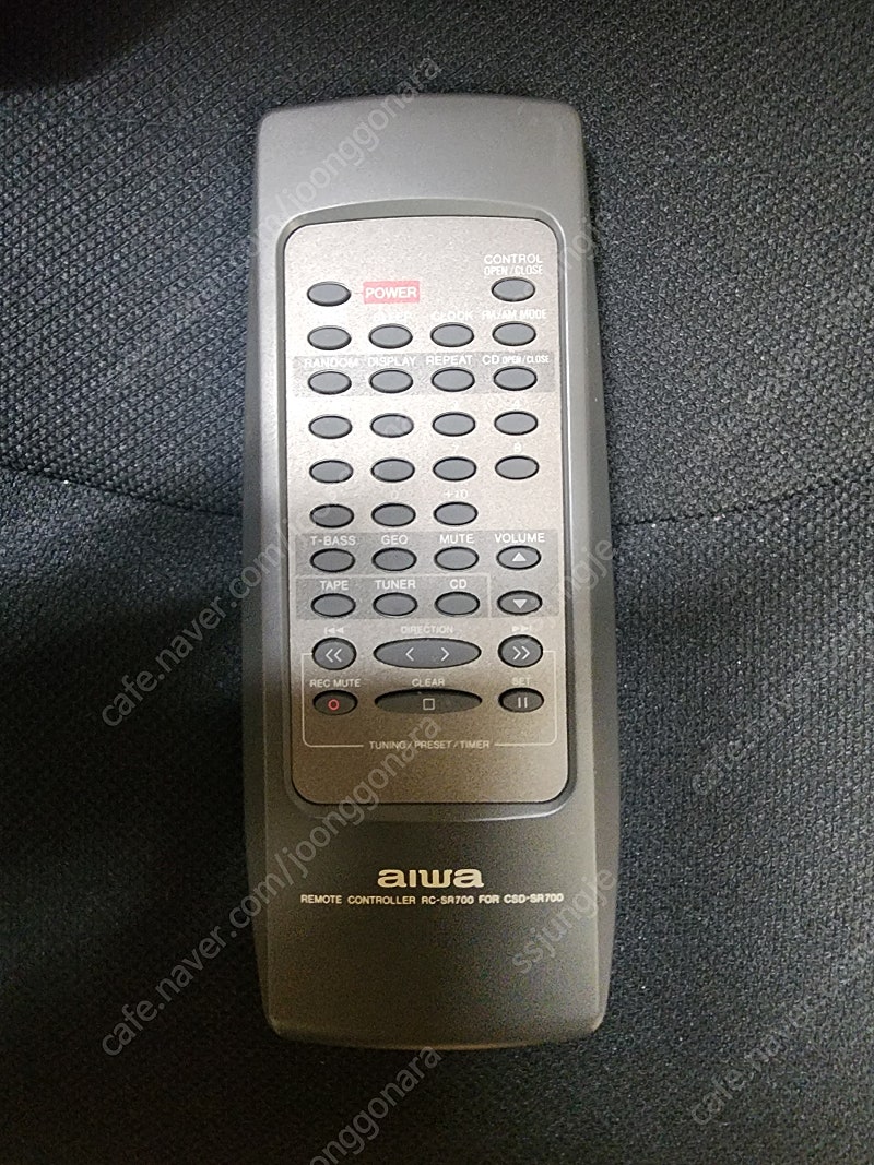 Aiwa 리모콘 판매합니다.