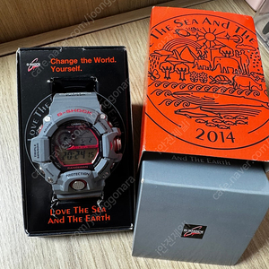 지샥 레인지맨 2014 환경콜라보 GW-9400KJ