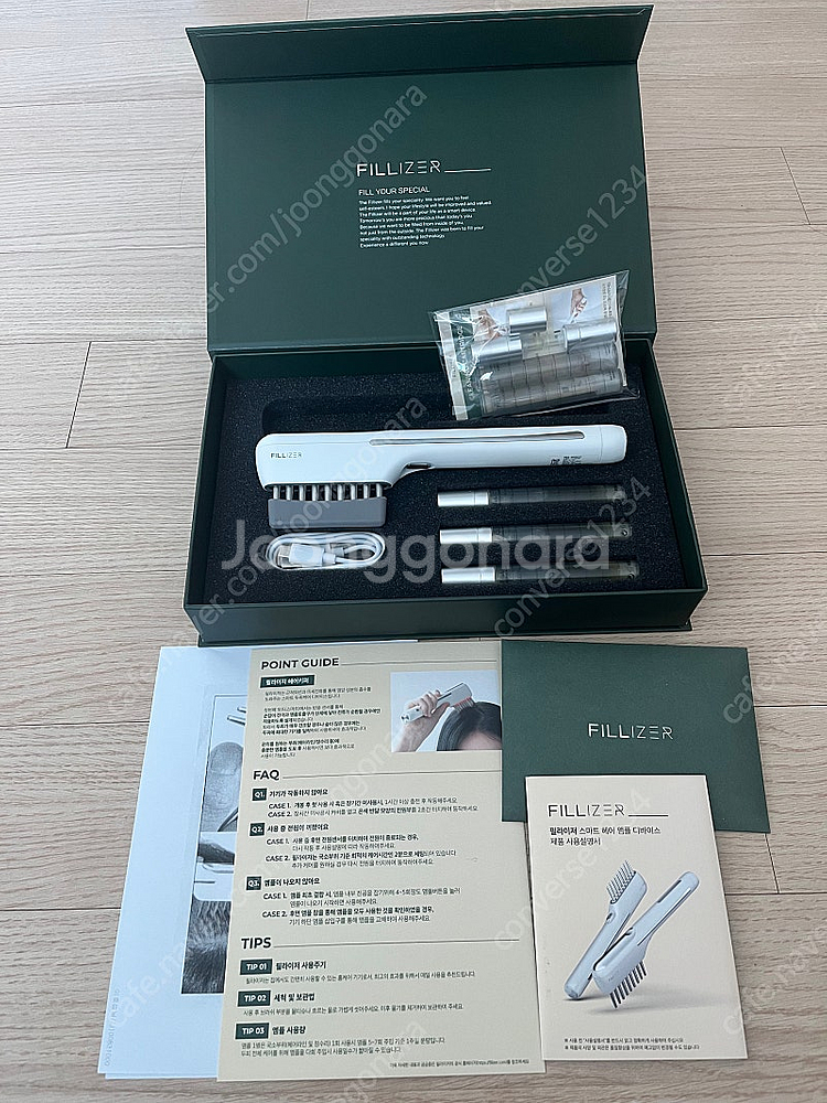 필라이져 탈모led 마사지기 팝니다--0