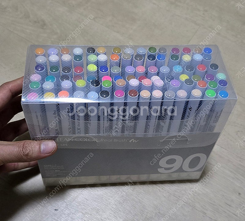 쿠레타케 지그 클린컬러 리얼 브러쉬 펜 90색--0