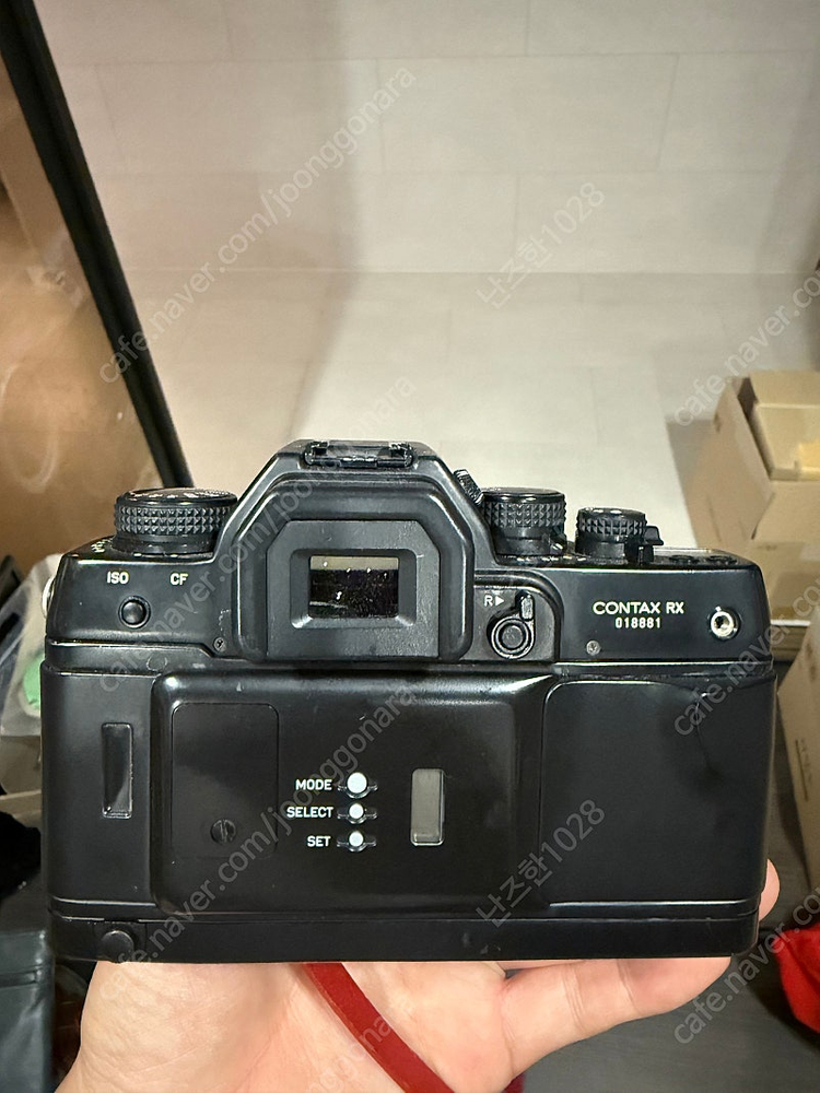 콘탁스 RX 필름 카메라 + 50.7 플라나 렌즈 이미지