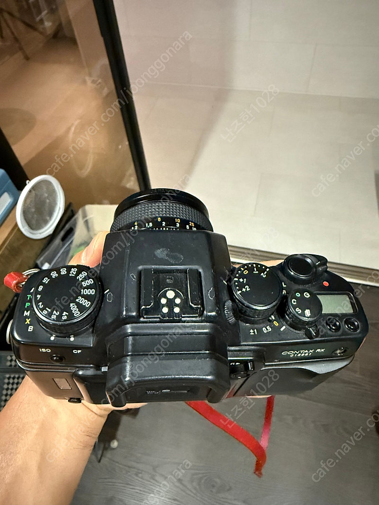 콘탁스 RX 필름 카메라 + 50.7 플라나 렌즈 이미지
