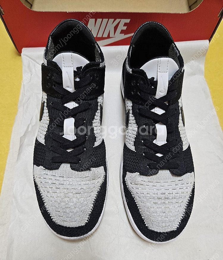 Nike Dunk Low Flyknit White Wo...--3