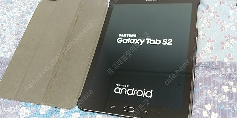 갤럭시탭S2 32G LTE (T815N) 블랙 케이스포함 이미지