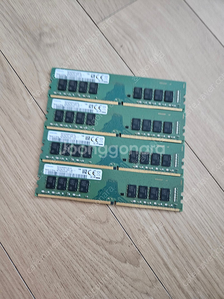 삼성 램 DDR4 16g x 4개 판매합니다.--1