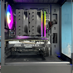 [49만원] 인텔 i7 8700K RTX2060 어항감성 게이밍본체 판매