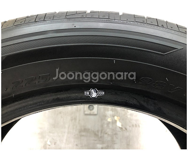 중고타이어 한국타이어 키너지EX 225/50R17 올란...--4