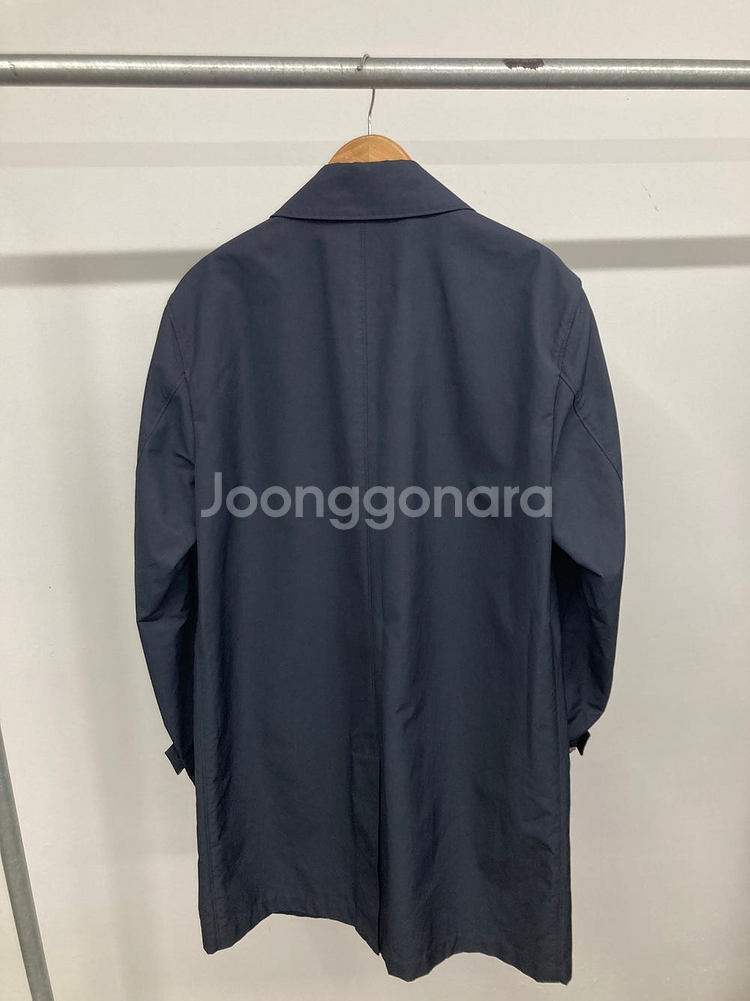 95 띠어리 네이비 맥코트, 이태리 트랜짓 가먼트 자켓--5