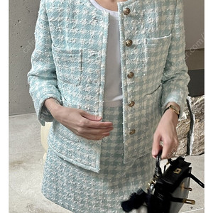 쎄모먼 Giulia tweed jacket 34사이즈
