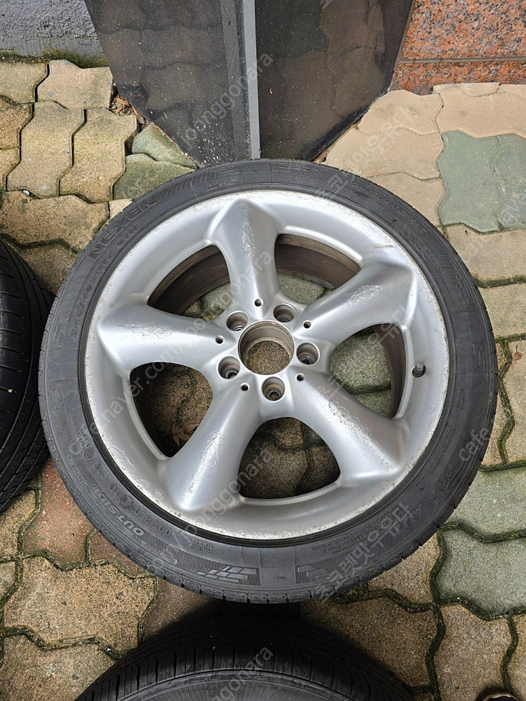 벤츠 W203 17인치 순정 휠타이어 판매 합니다 이미지