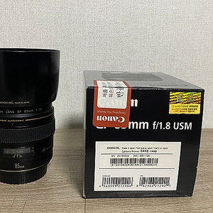 캐논 EF 85mm f/1.8 USM 렌즈 판매합니다