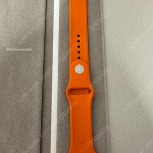 애플워치 에르메스 오랑쥬 실리콘 스트랩 44mm