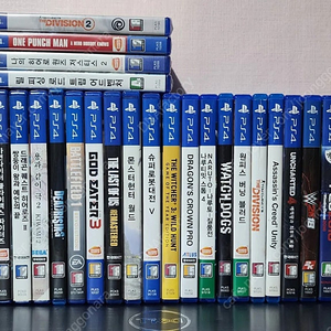 PS4 게임디스크 27장
