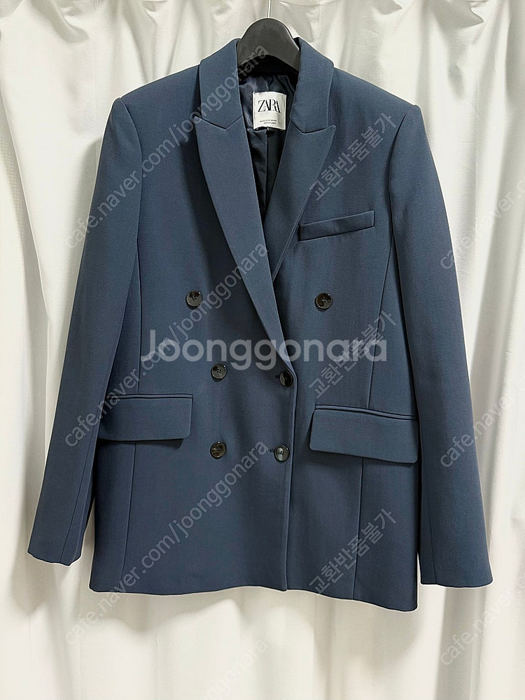 ZARA 네이비 수트 셋업--6