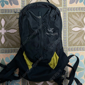 아크테릭스 FLY 13 백팩 블랙/옐로우