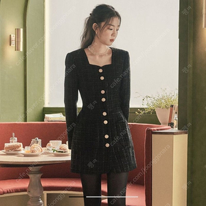 택포 FLOWOOM Heartweed Dress 하객룩 플로움 원피스