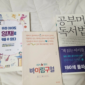 (거의 새것, 택포) 베싸 바이링구얼, 공부머리 독서법 등