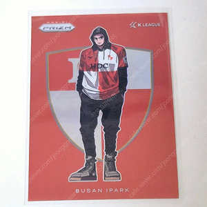 급처_K리그24프리즘프로모파니니한정판축구카드부산아이파크