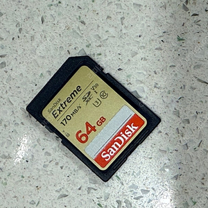 Fuji XT-30(ii) 메모리 SD카드 64GB 1만5천원