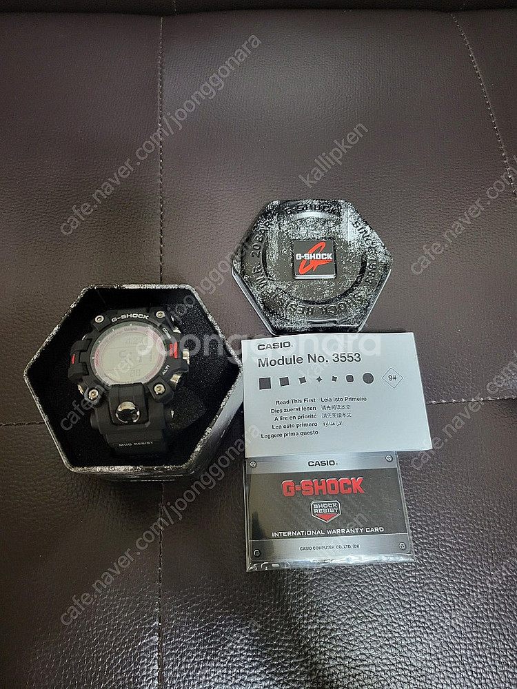 미사용 지샥 머드맨 GW-9500 판매합니다.+ 힐링쉴...--0