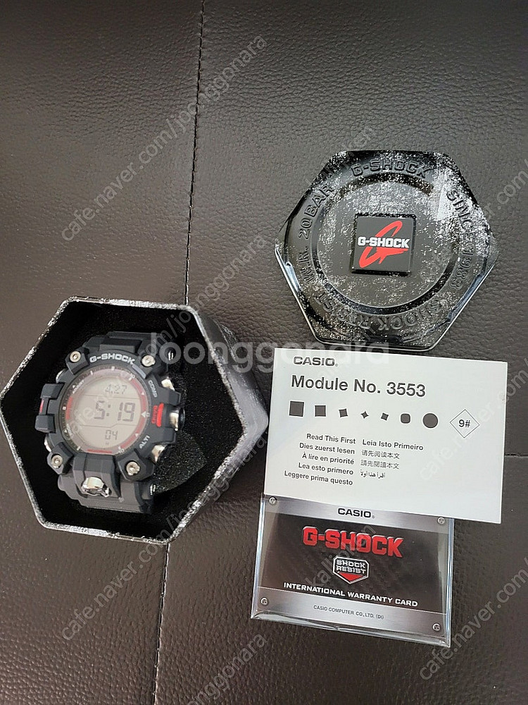 미사용 지샥 머드맨 GW-9500 판매합니다.+ 힐링쉴...--2