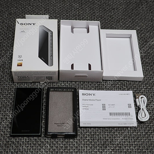소니 워크맨 NW-A306 32GB MP3 DAP 그레이 신품급 판매합니다.
